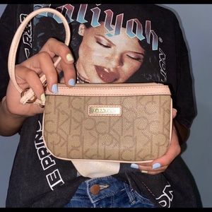 Calvin Klein wristlet wallet.